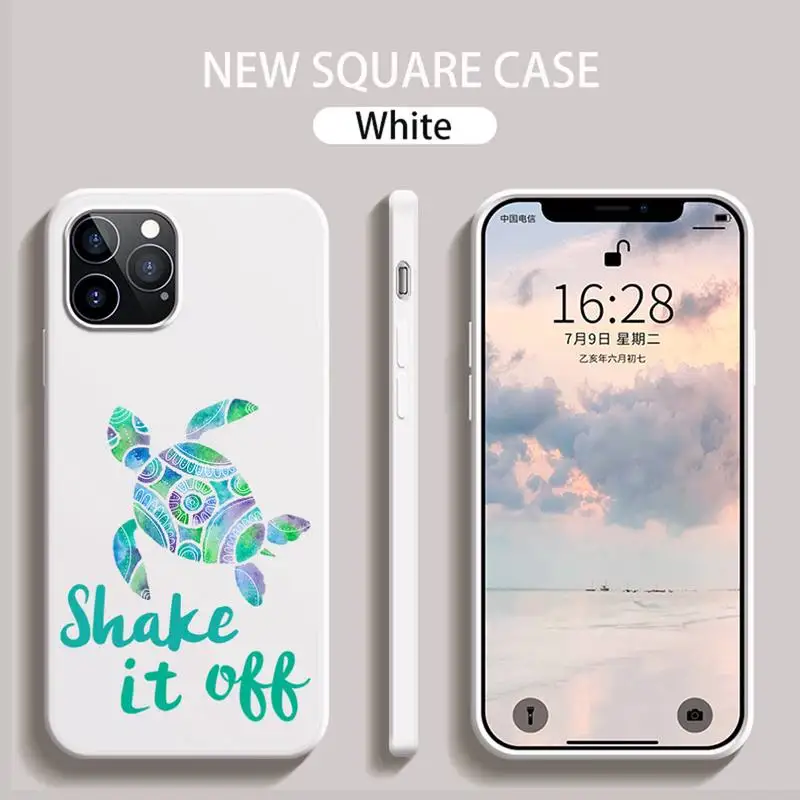 Turtle Phone Case White Candy Color for iPhone 6 7 8 11 12 s mini pro X XS XR MAX Plus
Turtle Phone Case White Candy Color for iPhone 6 7 8 11 12 s mini pro X XS XR MAX Plus