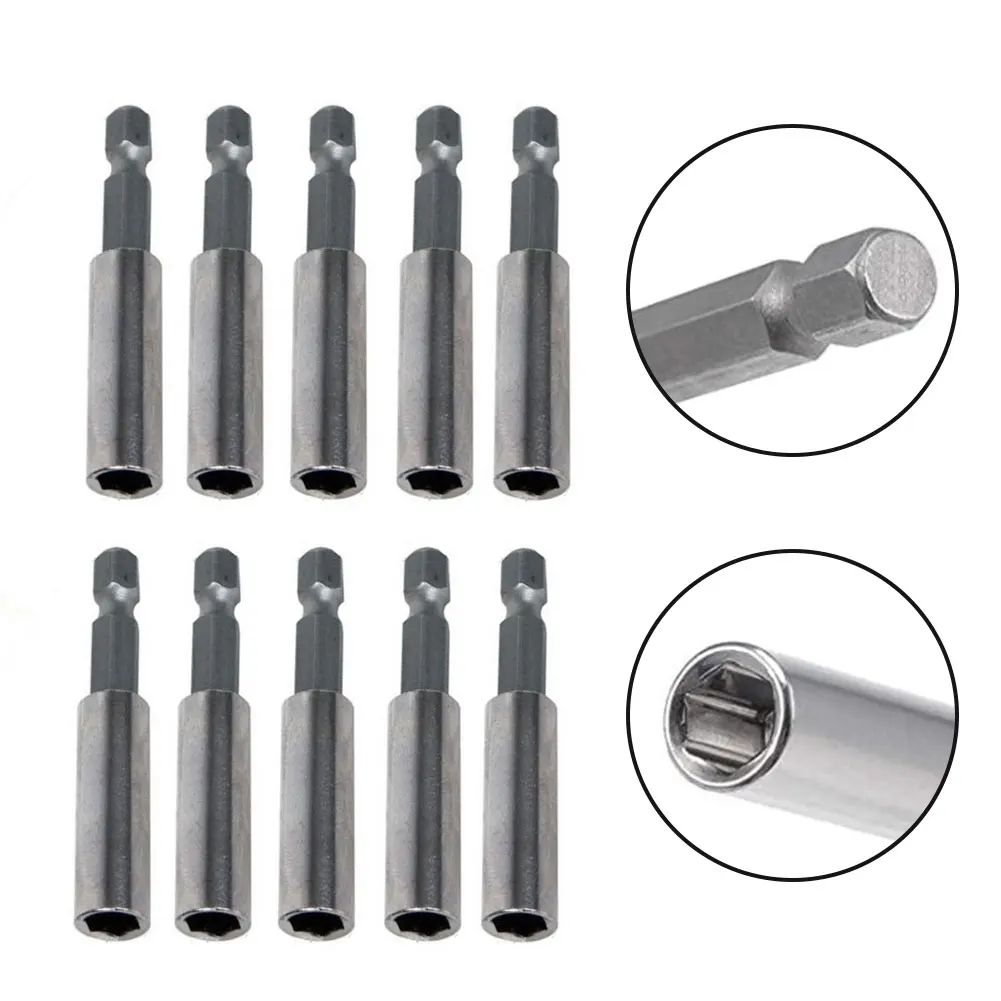 10PCS Magnetic Bit Holder Steel Socket Adapter Set Hex Shank 1/4"Extension Bar For Screwdriver Impact Driver Power Tools
10PCS Magnetic Bit Holder Steel Socket Adapter Set Hex Shank 1/4"Extension Bar For Screwdriver Impact Driver Power Tools