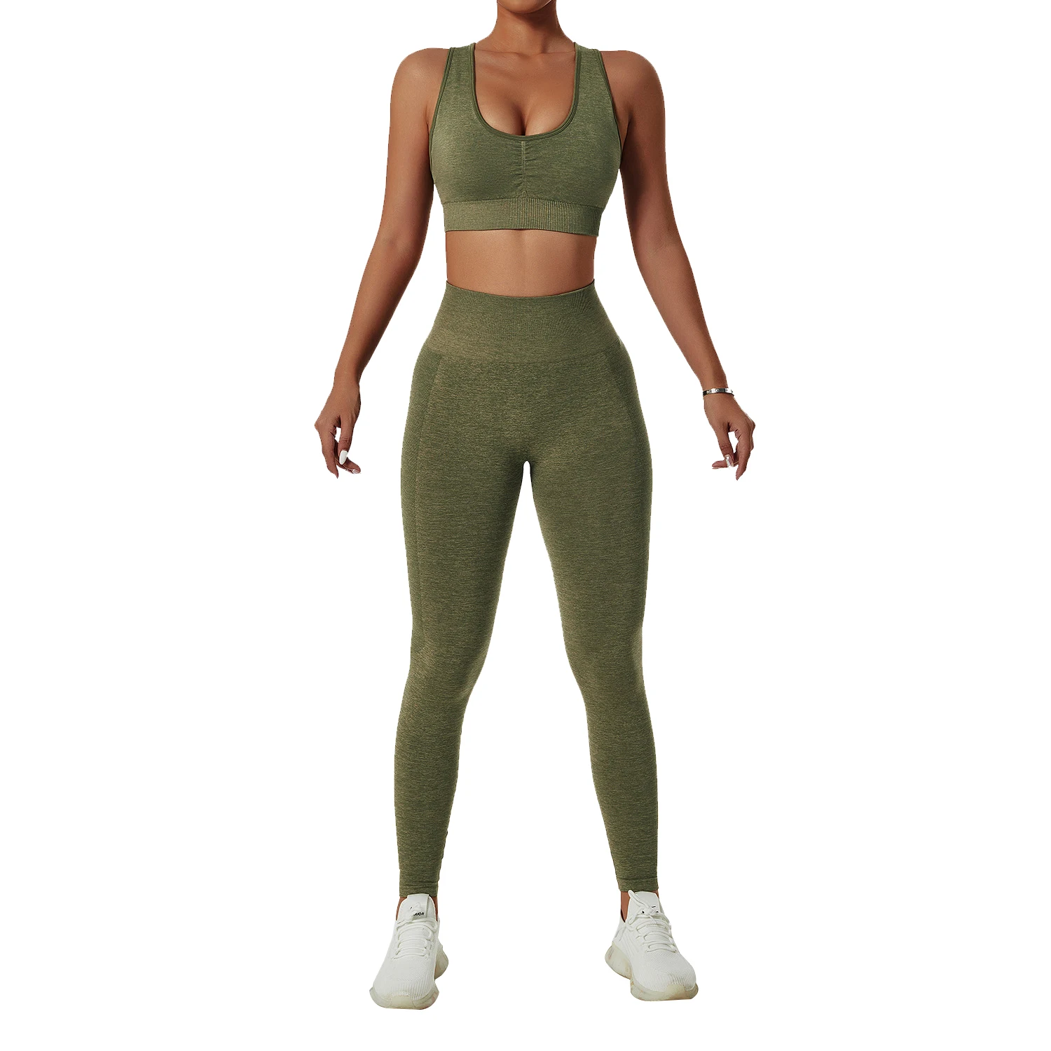 Women Seamless Yoga Set Two Piece Female 2PCS Crop Top Bra Leggings Sport Suit Workout Outfit Wear Tracksuit Gym Set Run Clothes
Women Seamless Yoga Set Two Piece Female 2PCS Crop Top Bra Leggings Sport Suit Workout Outfit Wear Tracksuit Gym Set Run Clothes