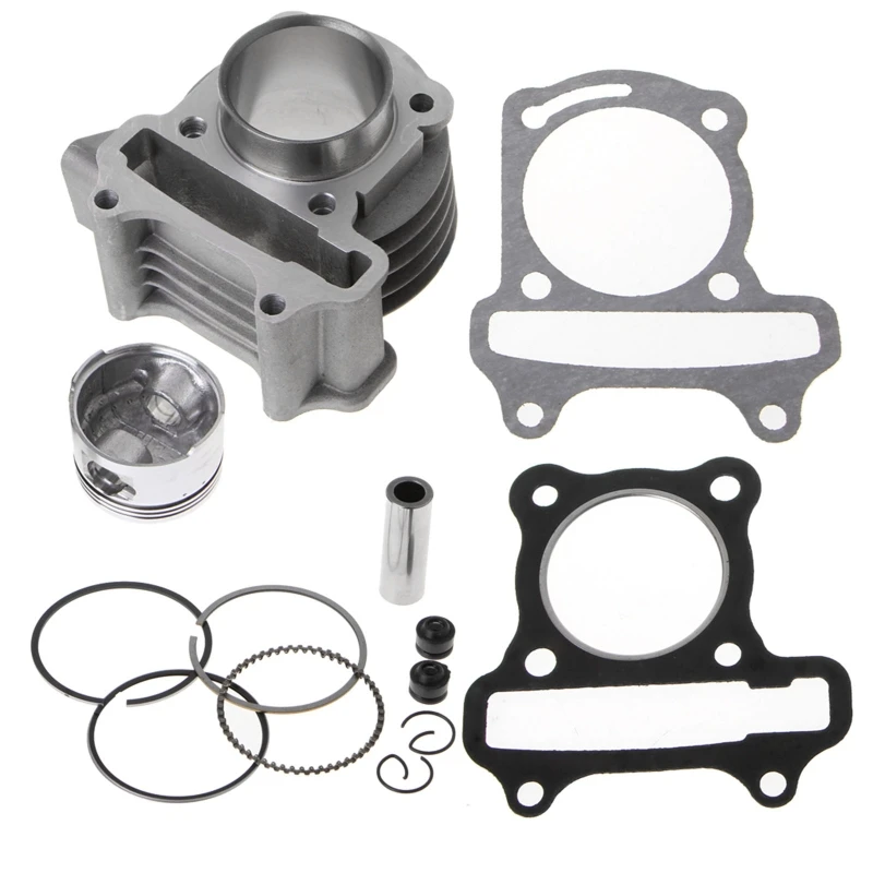 

for GY6 50cc to 80cc 4 Stroke Scooter Moped ATV 47mm Big Bore Kit Cylinder Piston Rings 139QMB 139QMA Engine