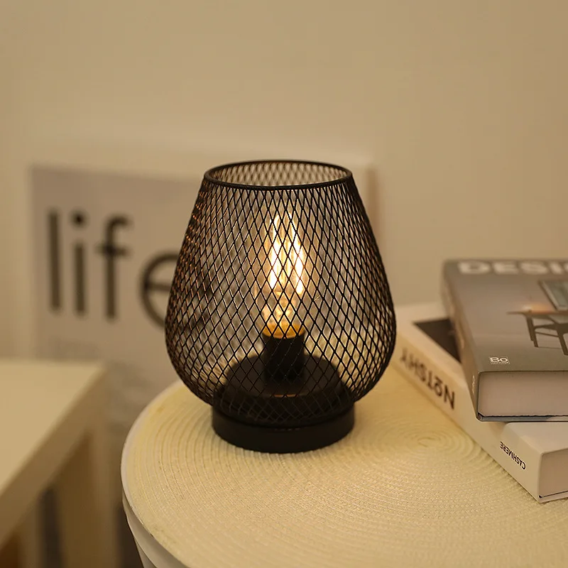Table Battery Retro Powered Light Bedside Lamp Night Bedroom Iron Table Lamp Desk Art Birdcage Out Hollowed Lamp Decor Reading
Table Battery Retro Powered Light Bedside Lamp Night Bedroom Iron Table Lamp Desk Art Birdcage Out Hollowed Lamp Decor Reading