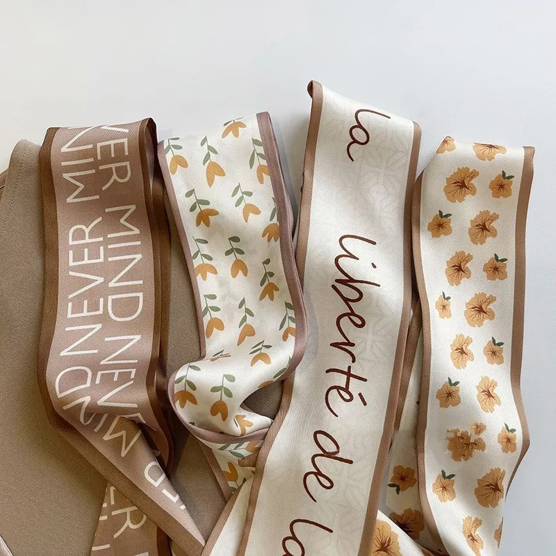 High-Grade Khaki Nude Color Series Silk Scarf Hair Band Ribbon Tied-up Hair Long Bow Vintage Satin Ribbon Hair Accessories
High-Grade Khaki Nude Color Series Silk Scarf Hair Band Ribbon Tied-up Hair Long Bow Vintage Satin Ribbon Hair Accessories