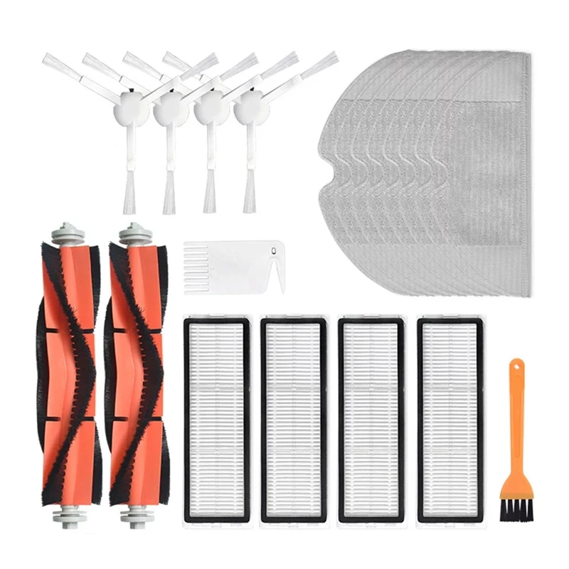 Hepa Filter Main Side Brush Mop Cloth Replacement Kits For Xiaomi Mijia 1C Robotic Vacuum Cleaner Accessories
Hepa Filter Main Side Brush Mop Cloth Replacement Kits For Xiaomi Mijia 1C Robotic Vacuum Cleaner Accessories