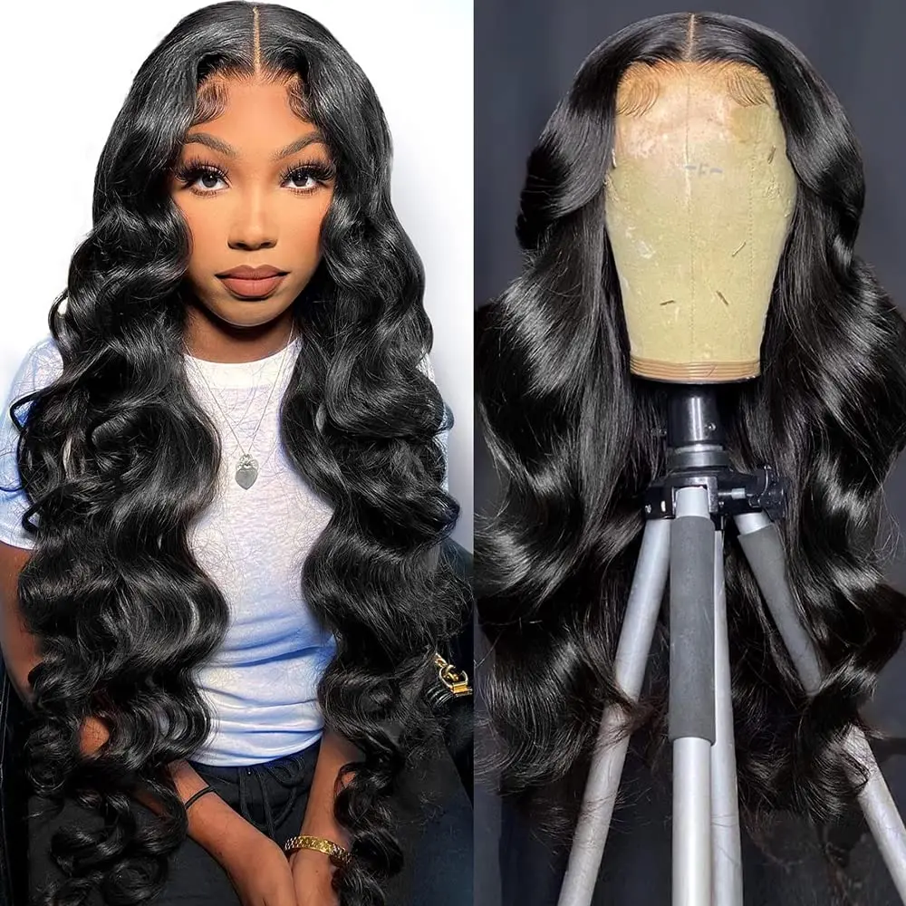 13x4 HD Transparent Lace Front Wigs Human Hair Body Wave 13x6 Swiss Lace Frontal Wigs Human Hair 180% Density 360 Full Lace Wig
13x4 HD Transparent Lace Front Wigs Human Hair Body Wave 13x6 Swiss Lace Frontal Wigs Human Hair 180% Density 360 Full Lace Wig