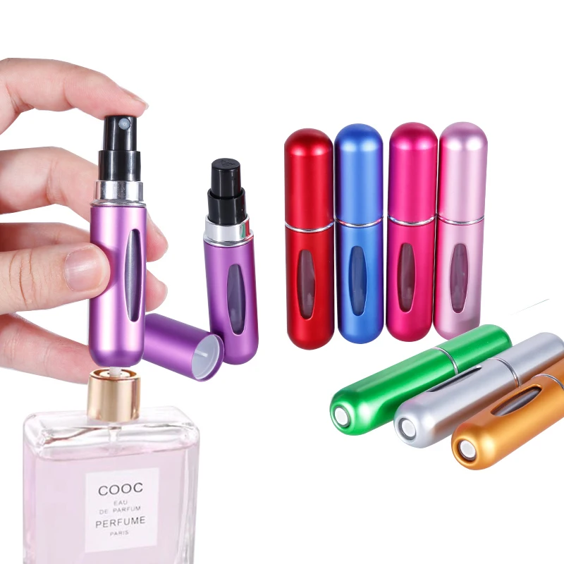 5PCS Perfume Bottle Refillable Perfume Spray with Spray Scent Pump Empty Cosmetic Containers Portable Atomizer Bottle for Travel
5PCS Perfume Bottle Refillable Perfume Spray with Spray Scent Pump Empty Cosmetic Containers Portable Atomizer Bottle for Travel