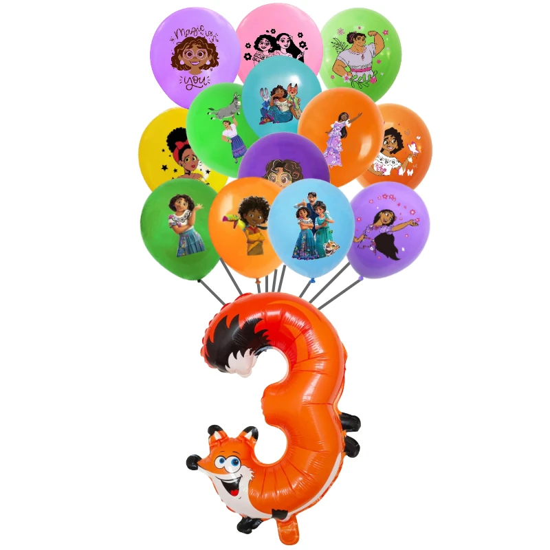 Happy Birthday Balloon Cartoon Animal Fox Crocodile Zebra Disney Encanto Mirabel Latex Balloon Differ Patterns Children's Favor
Happy Birthday Balloon Cartoon Animal Fox Crocodile Zebra Disney Encanto Mirabel Latex Balloon Differ Patterns Children's Favor