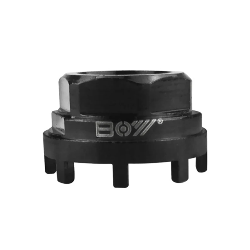 Bike 8 Notch Cartridge Bottom Bracket Tool Carbon Steel Bicycle Crank Remover Axis Sleeve Cycling Shaft Repair Tool Bicycle Part
Bike 8 Notch Cartridge Bottom Bracket Tool Carbon Steel Bicycle Crank Remover Axis Sleeve Cycling Shaft Repair Tool Bicycle Part