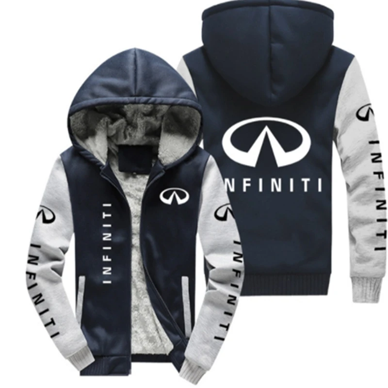 2023 New pattern men's jacket Infiniti car logo for coat winter casual zipper thicken sweatshirt fashion clothes
2023 New pattern men's jacket Infiniti car logo for coat winter casual zipper thicken sweatshirt fashion clothes