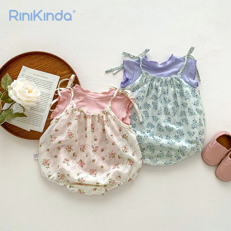 Infant Newborn Baby Girl Summer Clothes Sets 2023 New Sleeveless Shirts Floral Romper 2PCs Outfits Sweet Baby Clothing
Infant Newborn Baby Girl Summer Clothes Sets 2023 New Sleeveless Shirts Floral Romper 2PCs Outfits Sweet Baby Clothing
