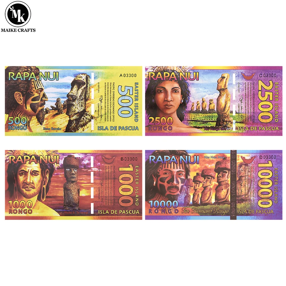 Коллекционные банкноты Rapa Nui Mai Ke
Коллекционные банкноты Rapa Nui Mai Ke