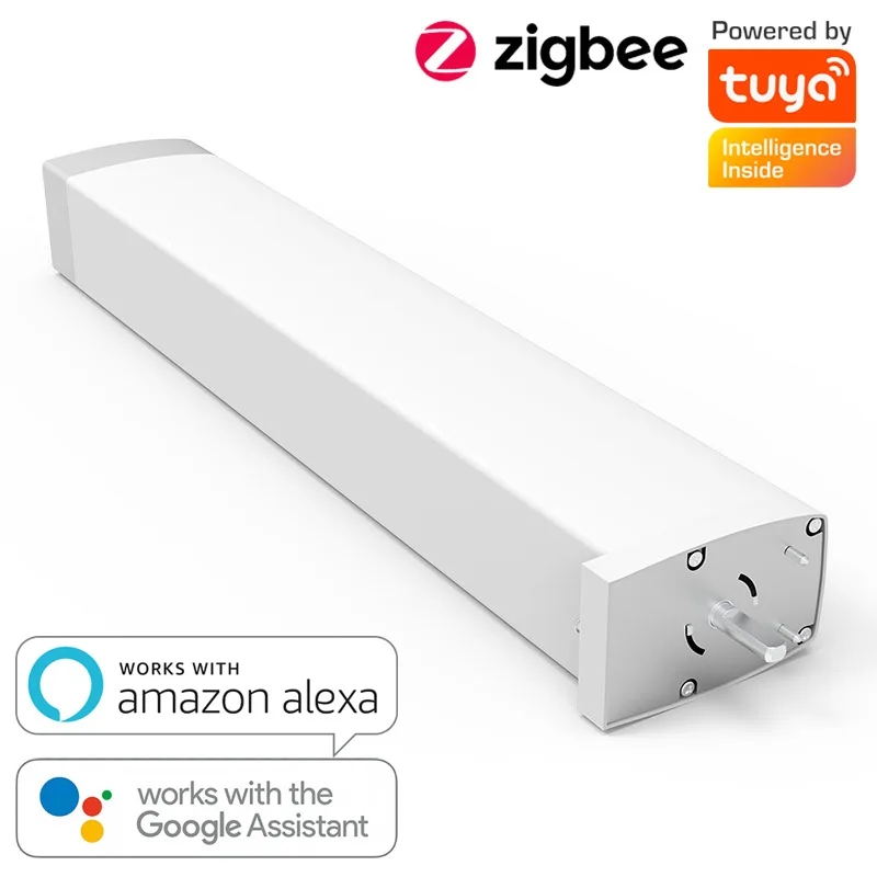 Tuya zigbee electric curtain motor alexa google assistant automatic mute motor for smart home smart life
Tuya zigbee electric curtain motor alexa google assistant automatic mute motor for smart home smart life