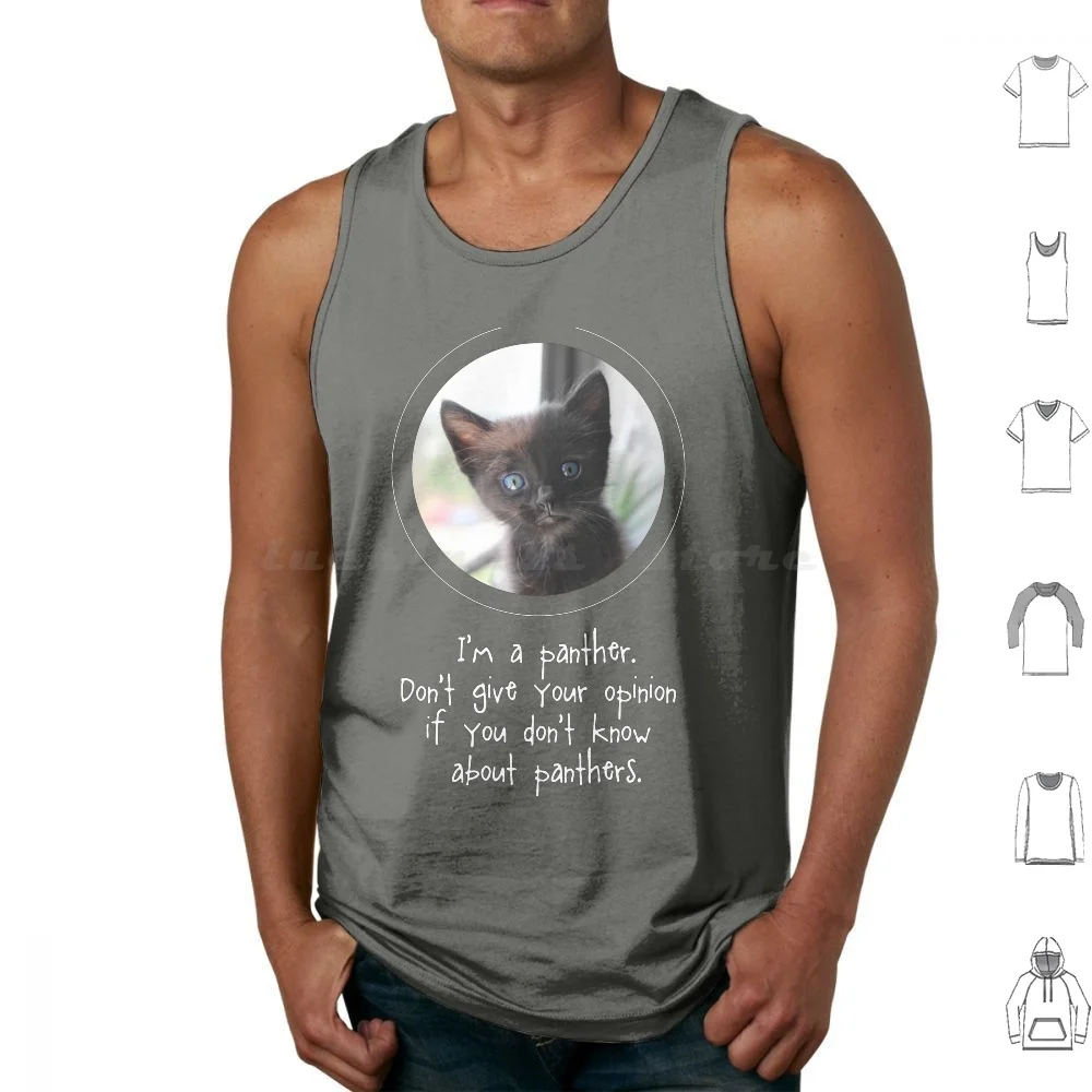 I'M A Panther Tank Tops Vest Sleeveless Cat Cats Kitty Funny Pet Cat Lover Black Cat Cute Animal Meme Panther Tiger Lion
I'M A Panther Tank Tops Vest Sleeveless Cat Cats Kitty Funny Pet Cat Lover Black Cat Cute Animal Meme Panther Tiger Lion