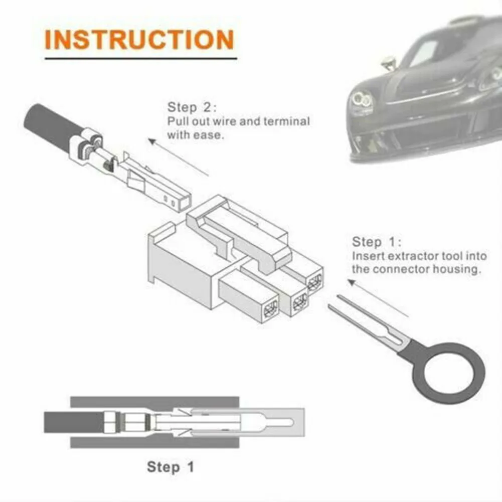 Auto Terminal Removal Tool Automotive Set Stainless steel Wiring Connector Crimp Electrical Kit Stainless Steel
Auto Terminal Removal Tool Automotive Set Stainless steel Wiring Connector Crimp Electrical Kit Stainless Steel
