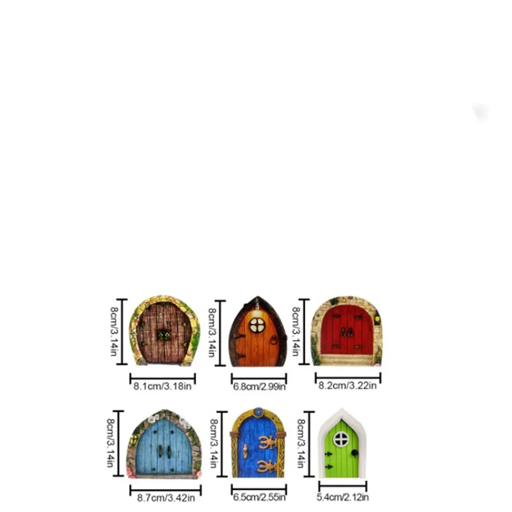 6pcs Miniature Fairy Gnome Window Door Garden Doll House Door Home Figurines Ornament Outdoor Fairy Elf Door Craft
6pcs Miniature Fairy Gnome Window Door Garden Doll House Door Home Figurines Ornament Outdoor Fairy Elf Door Craft