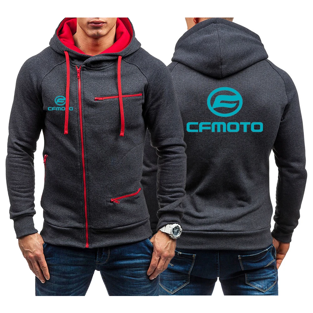 cfmoto 2023 Spring and autumn new style Men's Hoodies Casual comfortable Sports Design Long-sleeved Cardigan male Sweatshirts 
cfmoto 2023 Spring and autumn new style Men's Hoodies Casual comfortable Sports Design Long-sleeved Cardigan male Sweatshirts