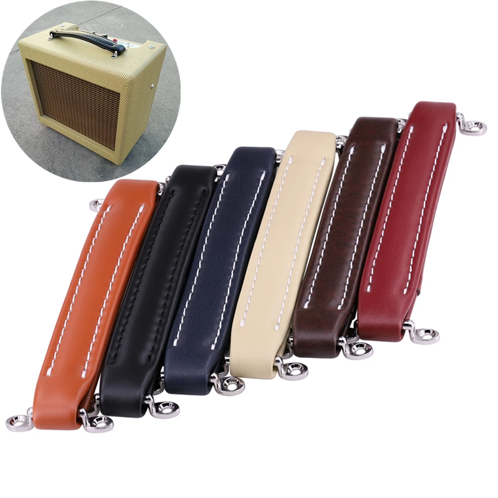 AMP Handle Amplifier Handle 1 Set Black Orange PU Leather + Metal Red Replacement For Guitar Amplifiers Speaker Durable
AMP Handle Amplifier Handle 1 Set Black Orange PU Leather + Metal Red Replacement For Guitar Amplifiers Speaker Durable