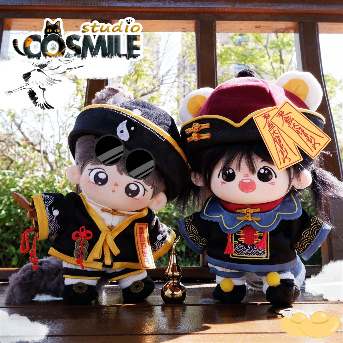 Cosmile Ancient Chinese Zombie Taoist Ghost Master Oni Costume for Stuffed Plushie 20cm Doll Clothes Halloween Clothing HY
Cosmile Ancient Chinese Zombie Taoist Ghost Master Oni Costume for Stuffed Plushie 20cm Doll Clothes Halloween Clothing HY
