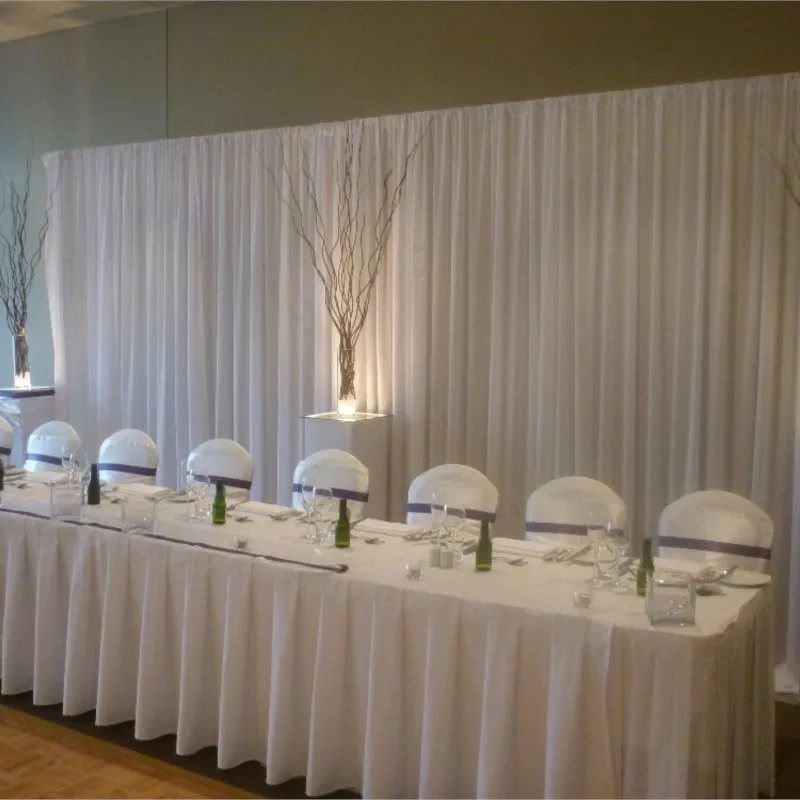 3m x 6m white Silk Wedding Backdrop wedding backdrop drapes curtain wedding decoration
3m x 6m white Silk Wedding Backdrop wedding backdrop drapes curtain wedding decoration