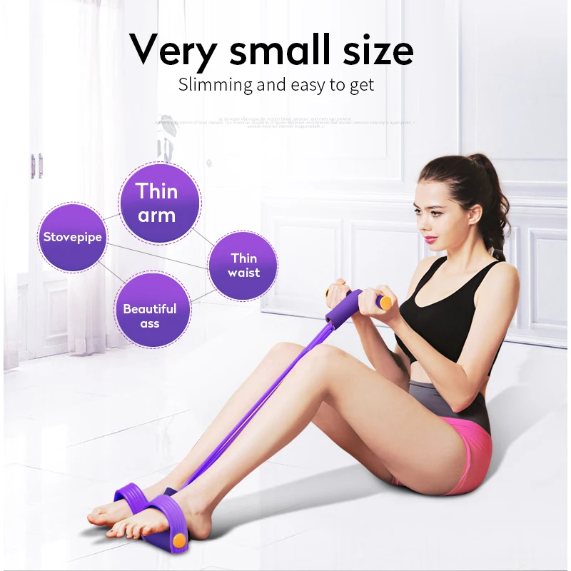 4 Tube Resistance Bands Latex Pedal Exerciser Sit-up Pull Rope Expander Elastic Bands Yoga Equipment Abdominal Exerciser
4 Tube Resistance Bands Latex Pedal Exerciser Sit-up Pull Rope Expander Elastic Bands Yoga Equipment Abdominal Exerciser
