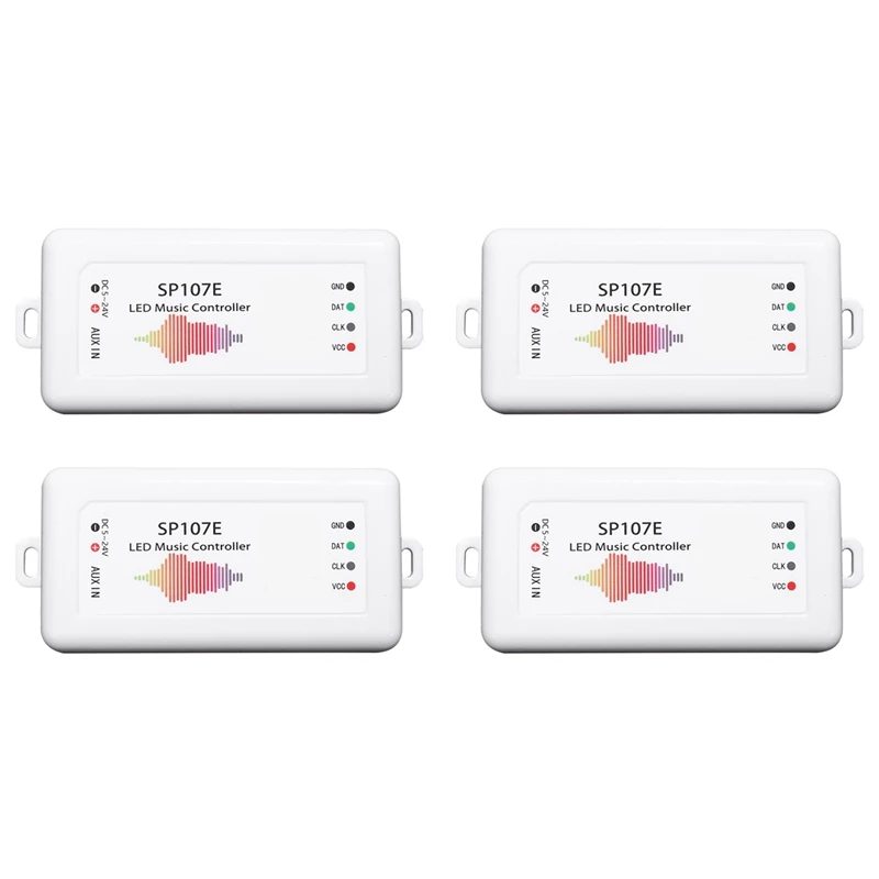 4X LED Controller,WS2812B WS2811 Music Sync Bluetooth Controller, IOS Android Smartphone App Control For LED Pixel Light
4X LED Controller,WS2812B WS2811 Music Sync Bluetooth Controller, IOS Android Smartphone App Control For LED Pixel Light