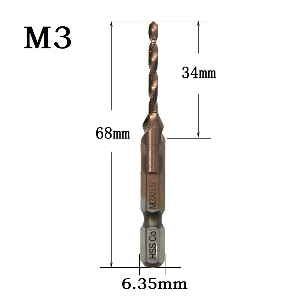 Metalworking Tap Drill Bit Thread Bit Screw Hex Screw Tap Drill Bit M10x1.5 M6x1 Machine Compound Tap More Durable
Metalworking Tap Drill Bit Thread Bit Screw Hex Screw Tap Drill Bit M10x1.5 M6x1 Machine Compound Tap More Durable