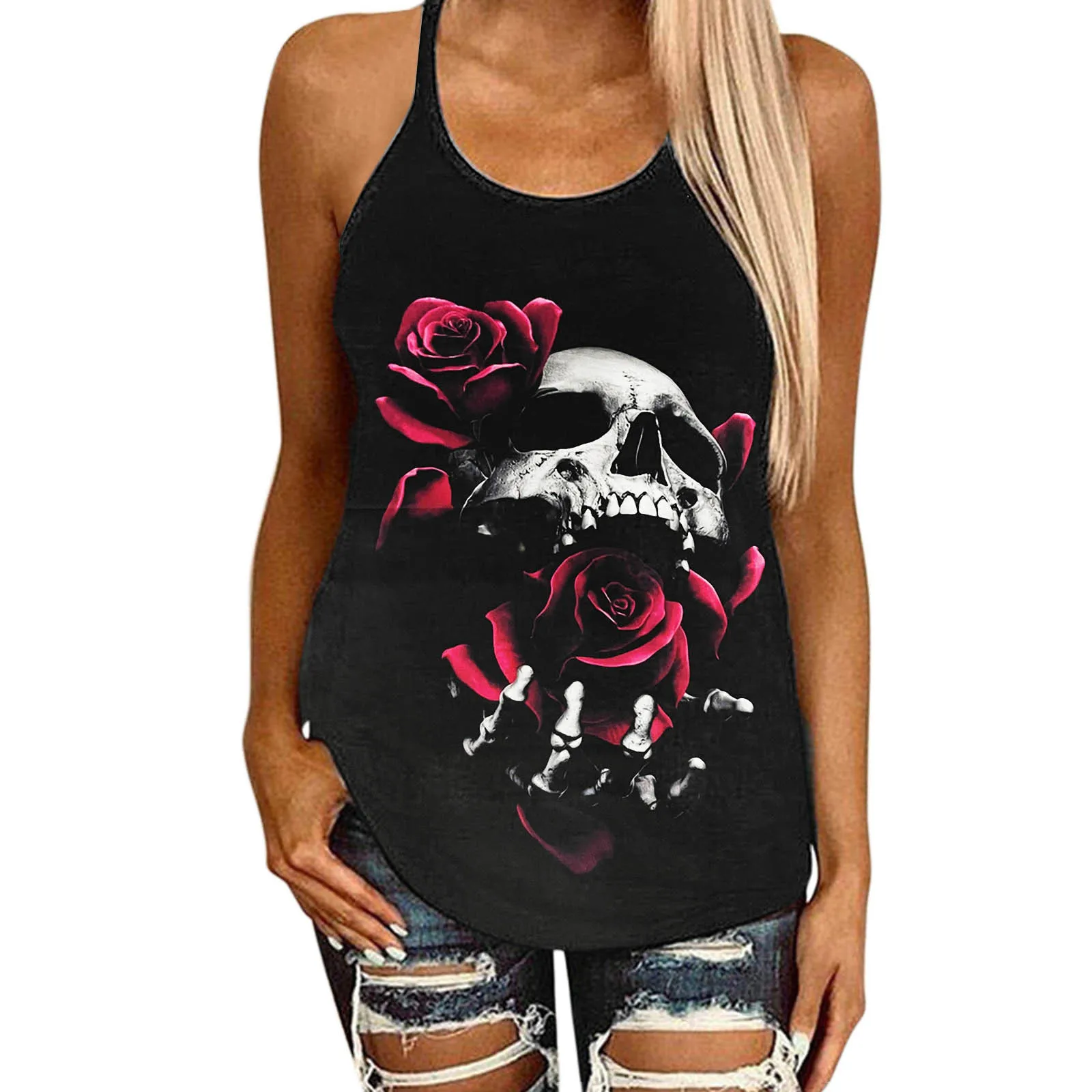 Back Cropped Tops Out T Loose Shirts Back Summer Camisole For Women Cross Halter Shirt Hollow Tops Crop Top Black Sleeveless
Back Cropped Tops Out T Loose Shirts Back Summer Camisole For Women Cross Halter Shirt Hollow Tops Crop Top Black Sleeveless
