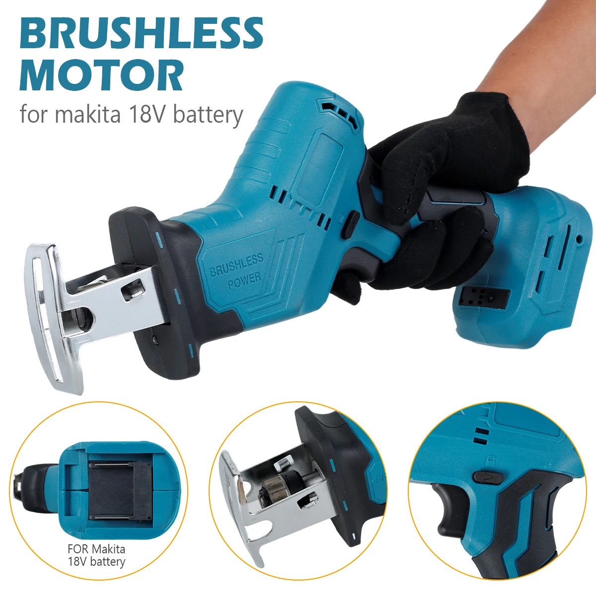 Сабельная пила NewBrushless, многоразовый профессиональный компактный инструмент для сабельной пилы с противоскользящей ручкой
Сабельная пила NewBrushless, многоразовый профессиональный компактный инструмент для сабельной пилы с противоскользящей ручкой