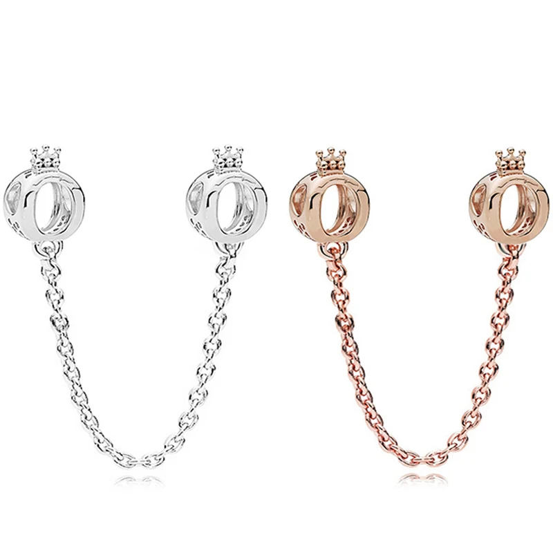 Silver Color O Ring Safety Chain Charms Bracelet Women Jewelry Rose Crown Circle Stopper Beads Pulseira Accessories Girls DIY
Silver Color O Ring Safety Chain Charms Bracelet Women Jewelry Rose Crown Circle Stopper Beads Pulseira Accessories Girls DIY