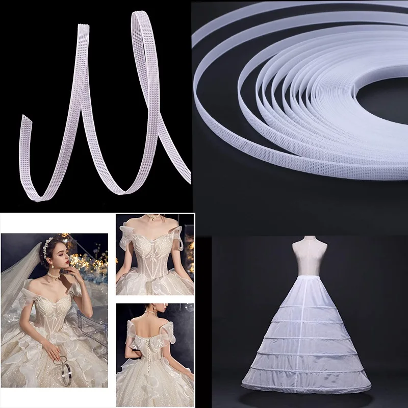 50 Yards Polyester Boning for Sewing - Sew-Through Low Density Boning for Corsets, Nursing Caps Bridal Gowns Sewing Accessories
50 Yards Polyester Boning for Sewing - Sew-Through Low Density Boning for Corsets, Nursing Caps Bridal Gowns Sewing Accessories