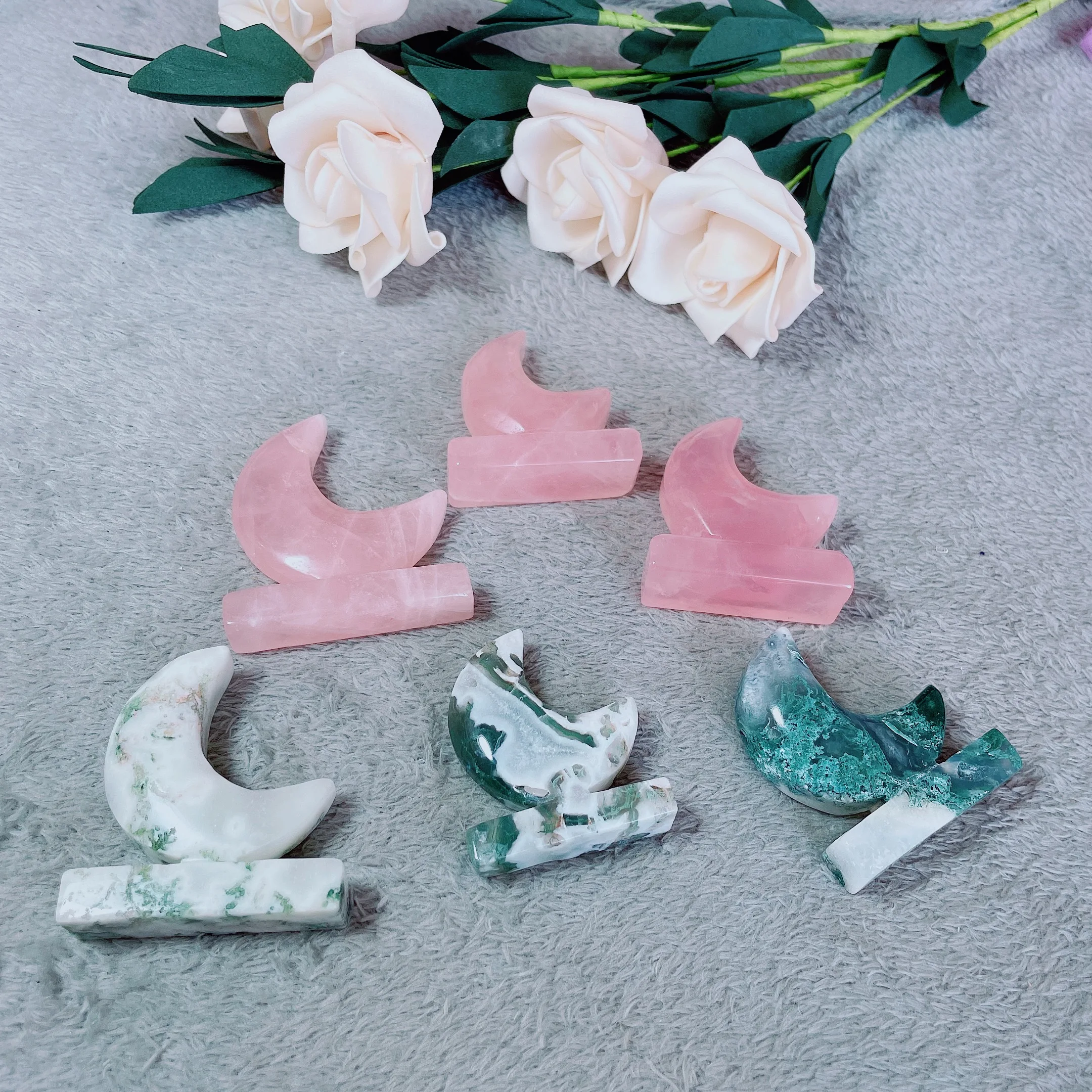 1PC Moon Shaped Statue Natural Crystal Stone Colorfull Mascot Meditation Healing Reiki Gemstone Gift Collection Home Decoration
1PC Moon Shaped Statue Natural Crystal Stone Colorfull Mascot Meditation Healing Reiki Gemstone Gift Collection Home Decoration