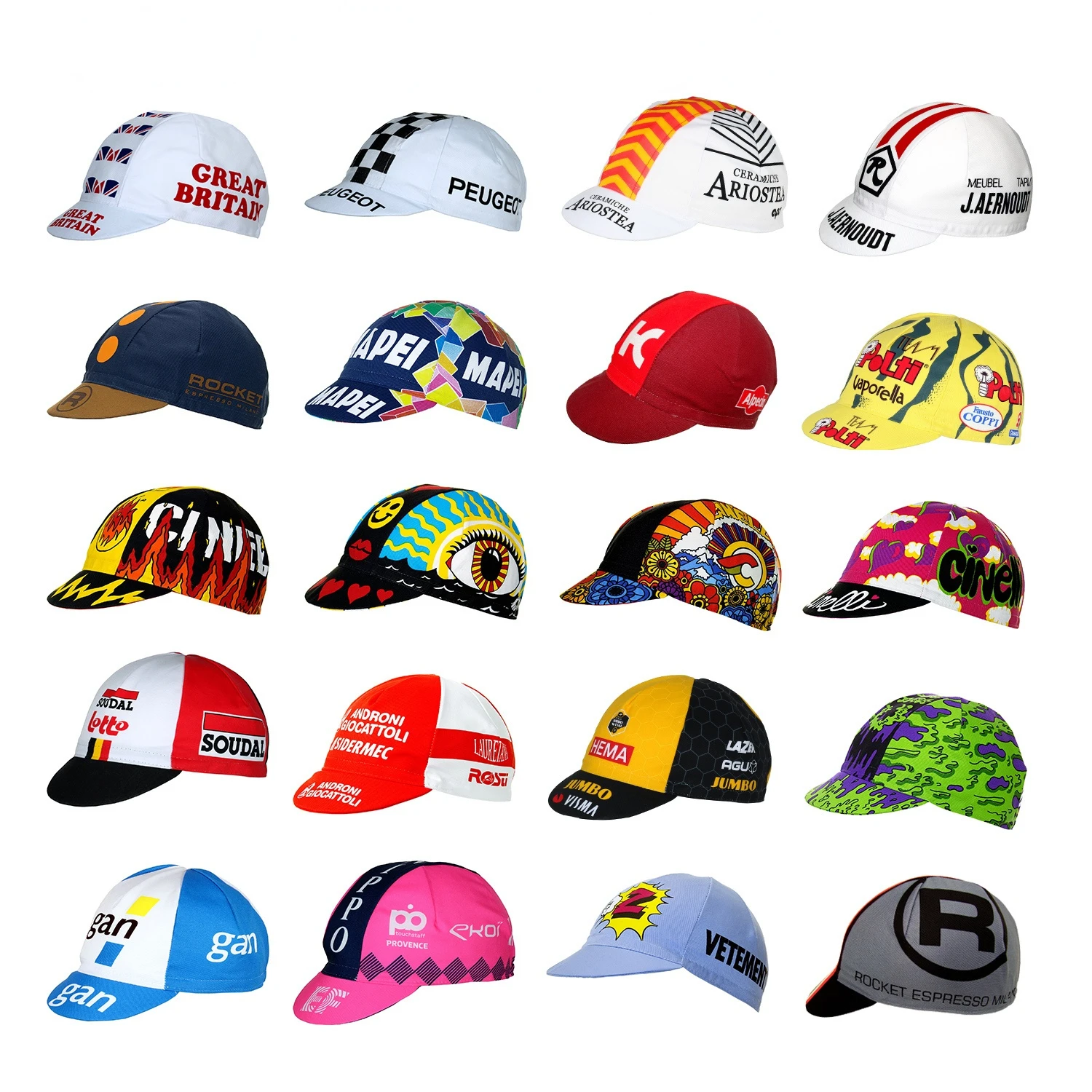 Classic Retro Polyester Cycling Cap Spring Summer Multiple Styles Bicycle Outdoor Sports Men's Hat Black White Balaclava Print
Classic Retro Polyester Cycling Cap Spring Summer Multiple Styles Bicycle Outdoor Sports Men's Hat Black White Balaclava Print