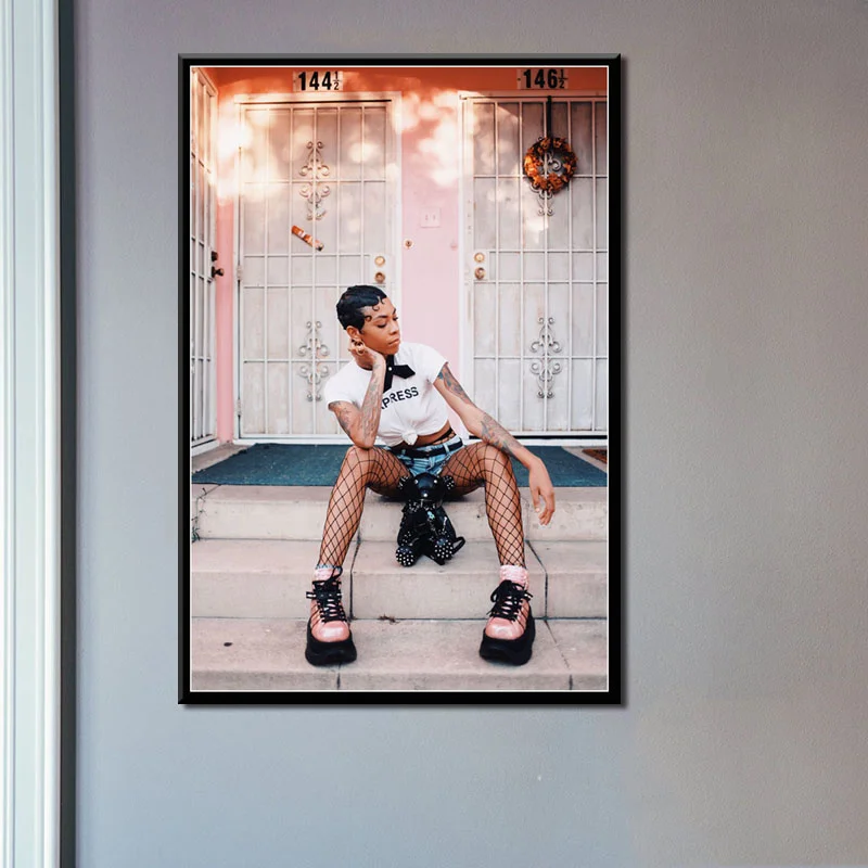 Rico Nasty Hip Hop Music posters and prints vintage decor Picture Canvas Painting New vintage style aesthetic room decor Quadro
Rico Nasty Hip Hop Music posters and prints vintage decor Picture Canvas Painting New vintage style aesthetic room decor Quadro