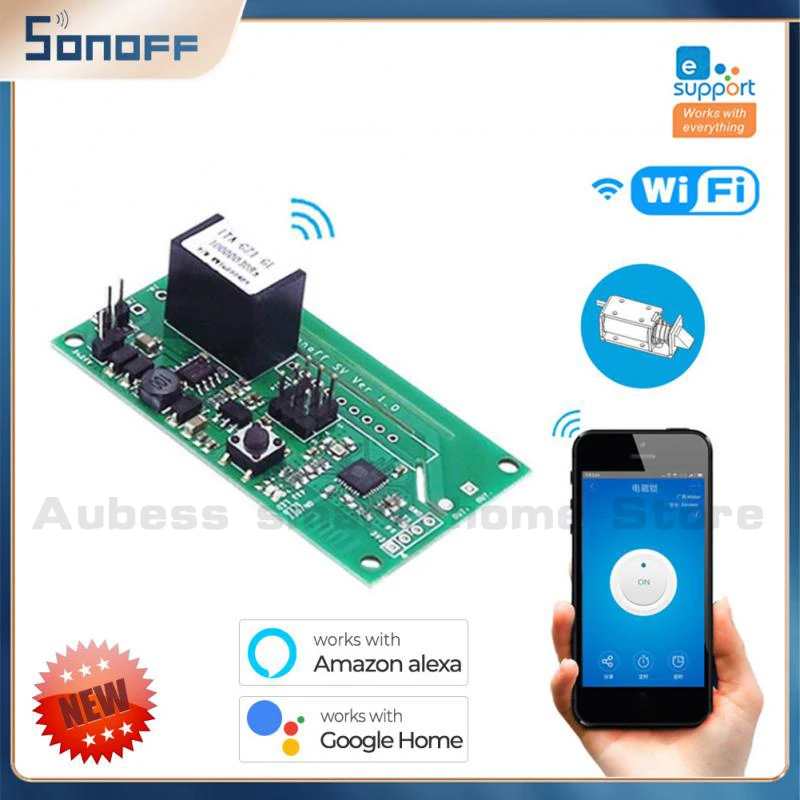 Sonoff Sv Wireless WiFi Smart Home Switch Work with eWeLink APP 5-24V Remote Support Secondary Development Smart Home Module
Sonoff Sv Wireless WiFi Smart Home Switch Work with eWeLink APP 5-24V Remote Support Secondary Development Smart Home Module