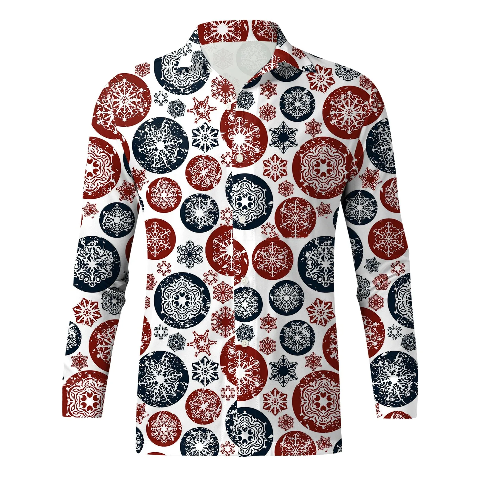 Cross Band Men Casual Long Sleeve Autumn Winter Christmas 3D Printed Shirts Fashion Top Clothes Men New Years Eve Shirt Men
Cross Band Men Casual Long Sleeve Autumn Winter Christmas 3D Printed Shirts Fashion Top Clothes Men New Years Eve Shirt Men