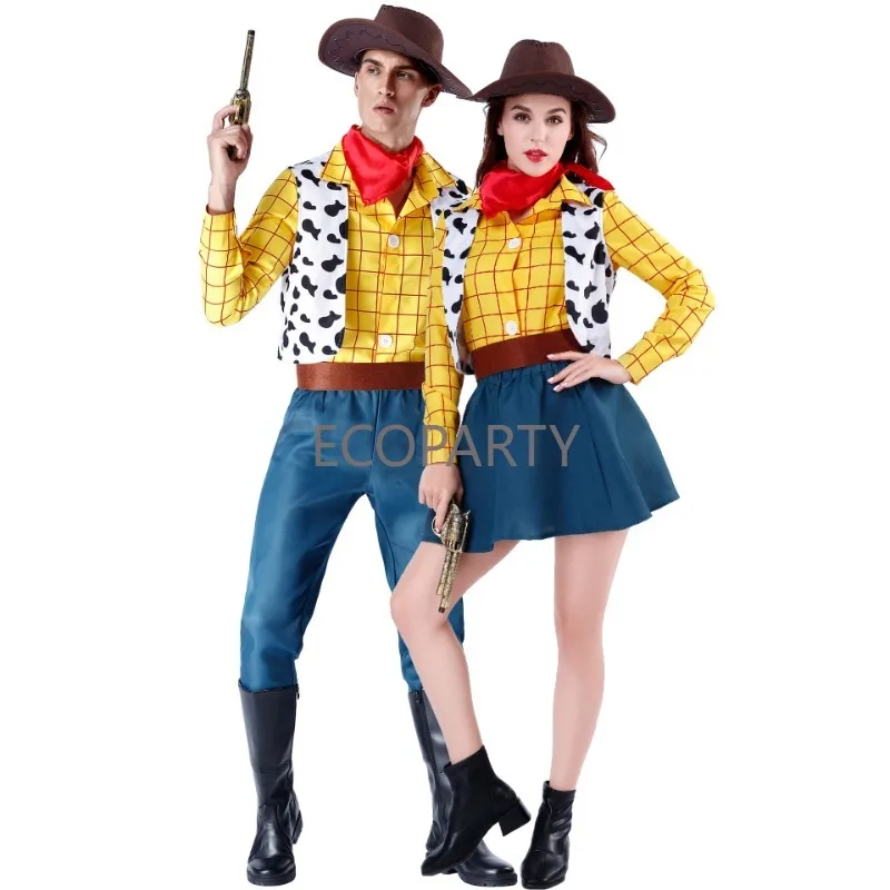 Carnival Cowboy Cosplay Costumes Outfit Suit Story Woody Costume Stage Performance Cowboy Hat Fancy Dress for Men and Women 35
Carnival Cowboy Cosplay Costumes Outfit Suit Story Woody Costume Stage Performance Cowboy Hat Fancy Dress for Men and Women 35