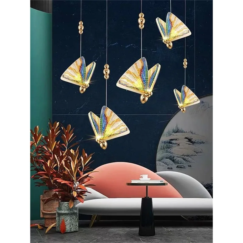 New Nordic Colorful Butterfly Chandeliers Pendant Modern LED Ceiling Lamp Creative For Home Light
New Nordic Colorful Butterfly Chandeliers Pendant Modern LED Ceiling Lamp Creative For Home Light