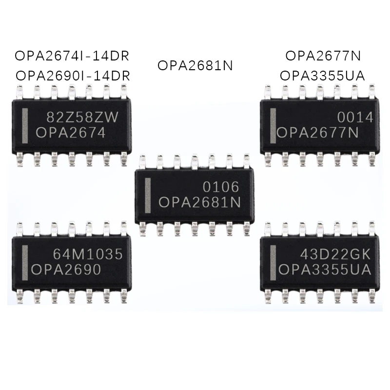 1PCS OPA2674I-14DR OPA2681N OPA2677N OPA2690I-14DR OPA3355UA
1PCS OPA2674I-14DR OPA2681N OPA2677N OPA2690I-14DR OPA3355UA