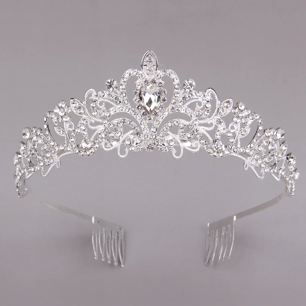 Jewelry Big Decor Tiara Rhinestone Alloy Headwear Headdress Ornaments for Wedding Party ( White )
Jewelry Big Decor Tiara Rhinestone Alloy Headwear Headdress Ornaments for Wedding Party ( White )