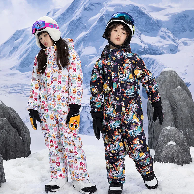 Winter Children's Ski Suit Boys One Piece Snow Sets Girls Windproof Snowboard Wear Thermal Outdoor Warm Waterproof Snow Clothes
Winter Children's Ski Suit Boys One Piece Snow Sets Girls Windproof Snowboard Wear Thermal Outdoor Warm Waterproof Snow Clothes