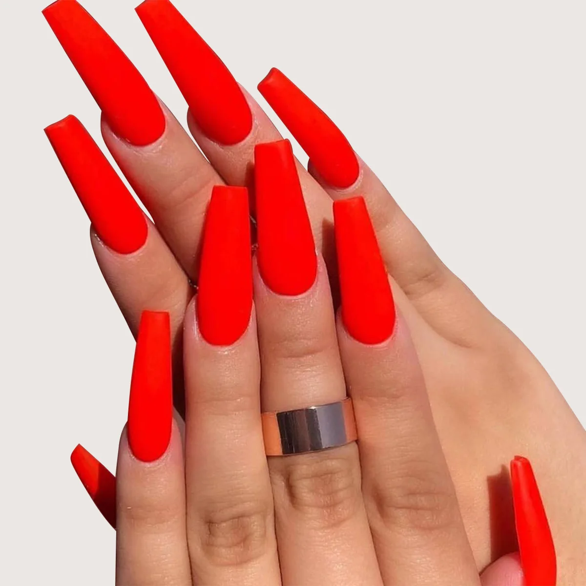 Solid Color Frosted False Nails Detachable Full Cover Fake Nails Press On Square Head Wearable Finished Fingernails Nail Art
Solid Color Frosted False Nails Detachable Full Cover Fake Nails Press On Square Head Wearable Finished Fingernails Nail Art