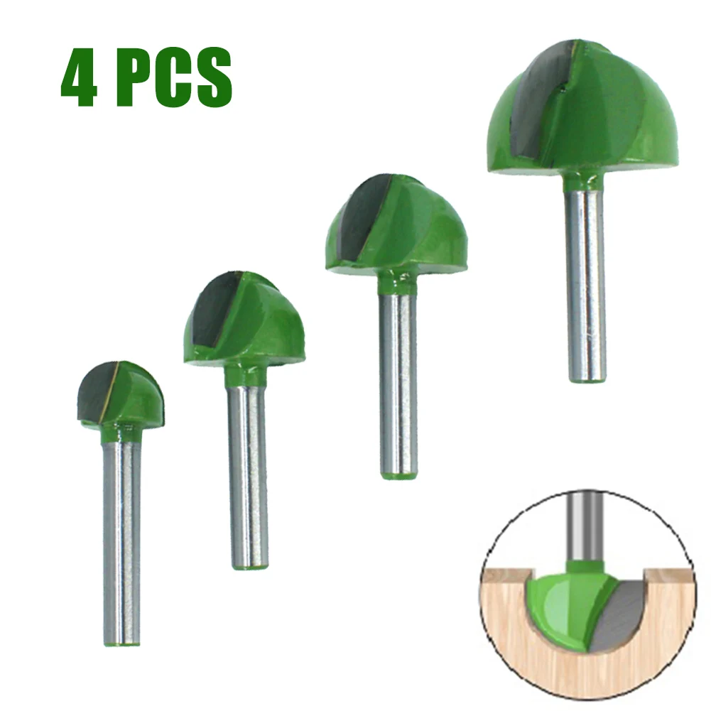 4pcs Router Bit Industrial Ball Nose 6mm Shank Woodworking End Milling Cutter Knife For Hand Making Drawer Power Tool Accessory
4pcs Router Bit Industrial Ball Nose 6mm Shank Woodworking End Milling Cutter Knife For Hand Making Drawer Power Tool Accessory