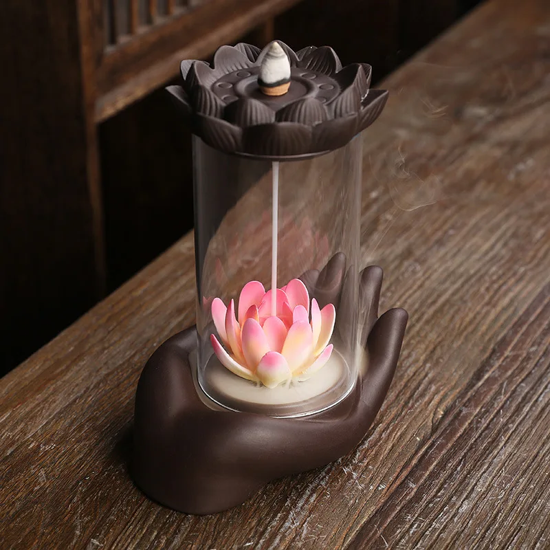 The Lotus Pond Frog Windproof Handmade Backflow Incense Burner Home office Tea House Decorate Ceramic Incense Fountain
The Lotus Pond Frog Windproof Handmade Backflow Incense Burner Home office Tea House Decorate Ceramic Incense Fountain