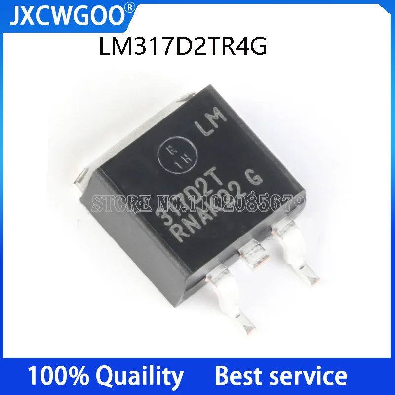 10 шт. LM317D2TR4G маркировка: 317D2T LM317D2T 1.5A Регулируемый Положительный выход линейный регулятор чип новый оригинальный