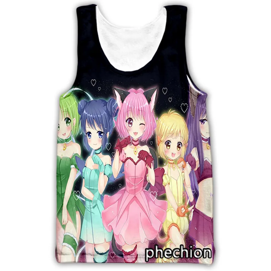 Phechion Токио Mew 3D печатная повседневная майка Верхняя Нижняя рубашка рубашки уличная одежда для мужчин/женщин Модный жилет A225
Phechion Токио Mew 3D печатная повседневная майка Верхняя Нижняя рубашка рубашки уличная одежда для мужчин/женщин Модный жилет A225