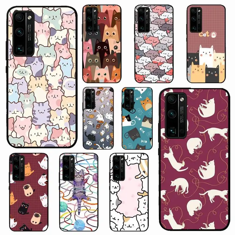 Cartoon Cute Cats Phone Case for Huawei Honor 10 i 8X C 5A 20 9 10 30 lite pro Voew 10 20 V30
Cartoon Cute Cats Phone Case for Huawei Honor 10 i 8X C 5A 20 9 10 30 lite pro Voew 10 20 V30