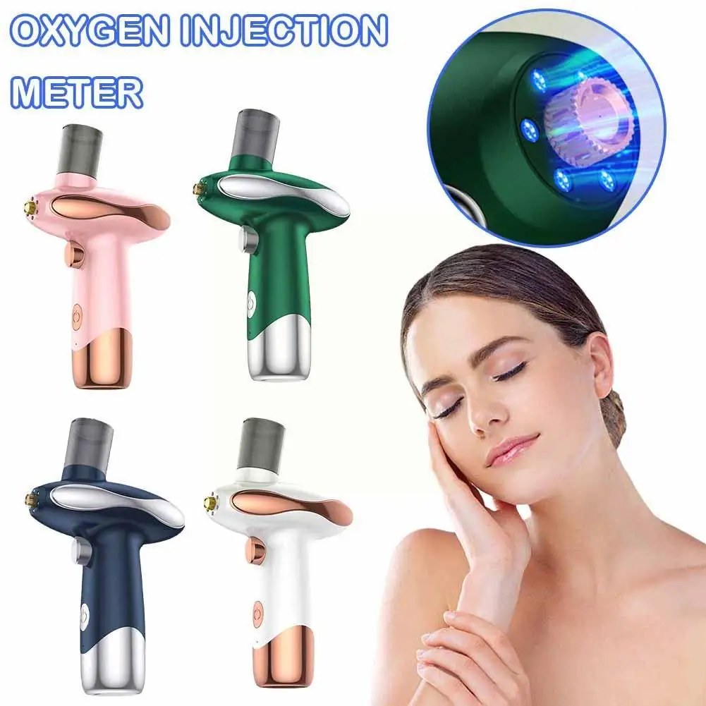 Oxygen Injection Meter Red And Blue Light Nano Spray Meter Home Care Beauty Tool Water Instrument Skin Replenishment Y1B8 
Oxygen Injection Meter Red And Blue Light Nano Spray Meter Home Care Beauty Tool Water Instrument Skin Replenishment Y1B8