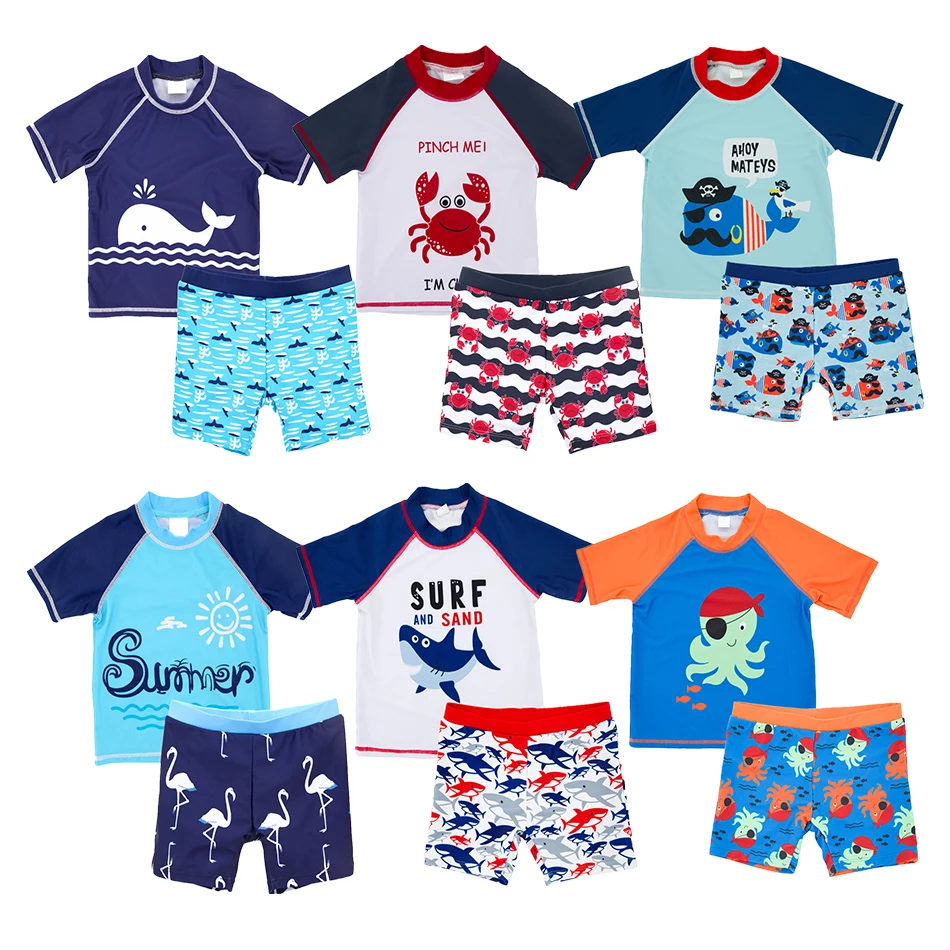 2022 Swimsuit Kids Cartoon Shark Dinosaur Toddler Baby Boy Bathing Suit Short Sleeve Children's Swimwear 1-7Years Swim Clothes
2022 Swimsuit Kids Cartoon Shark Dinosaur Toddler Baby Boy Bathing Suit Short Sleeve Children's Swimwear 1-7Years Swim Clothes