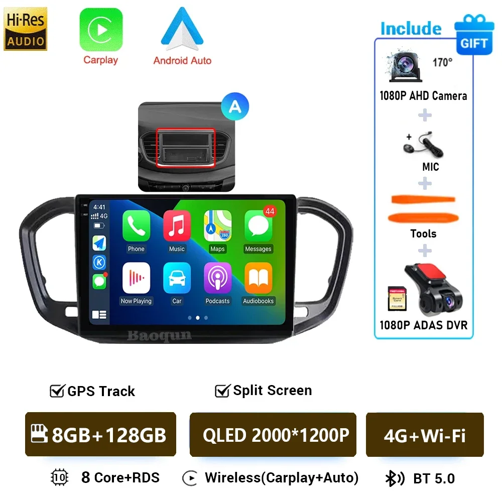 Автомобильный радиоприемник Android 16 для LADA Vesta NG 2023 Carplay Auto DSP WIFI 4G BT Мультимедийная GPS 360-камера 2-диновый видеоDVD-плеер Стерео
Автомобильный радиоприемник Android 16 для LADA Vesta NG 2023 Carplay Auto DSP WIFI 4G BT Мультимедийная GPS 360-камера 2-диновый видеоDVD-плеер Стерео