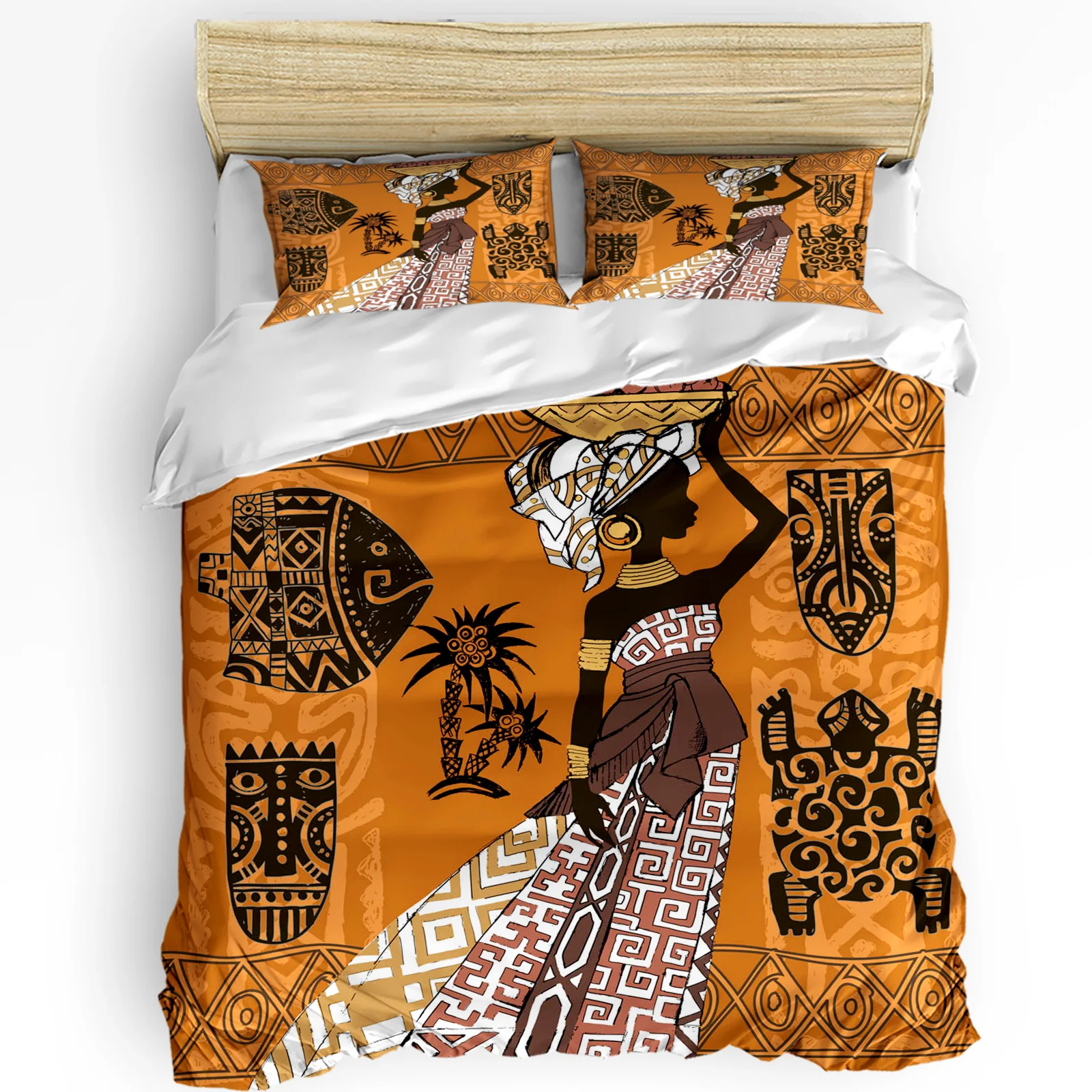 African Woman Fish Turtle Animal Retro Culture Duvet Cover 3pcs Bedding Set Home Textile Quilt Cover Pillowcases No Sheet
African Woman Fish Turtle Animal Retro Culture Duvet Cover 3pcs Bedding Set Home Textile Quilt Cover Pillowcases No Sheet