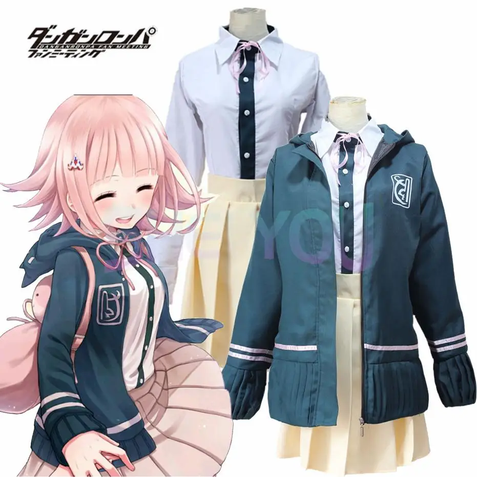 Chiaki Nanami Cosplay Costume Danganronpa 2 Cosplay School Uniforms Japanese Anime Cosplay For Women Girls Halloween Costumes
Chiaki Nanami Cosplay Costume Danganronpa 2 Cosplay School Uniforms Japanese Anime Cosplay For Women Girls Halloween Costumes